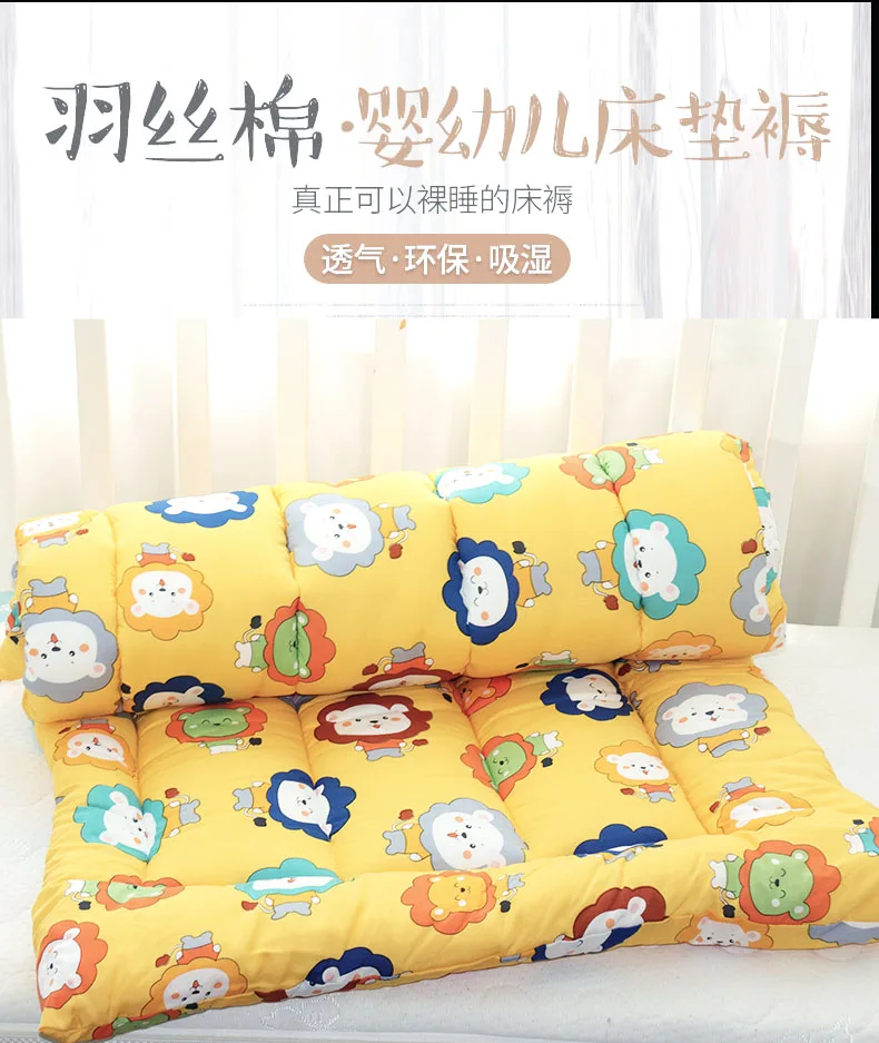 

Kindergarten Bedding Mattres Mattress Summer Soft Baby Bedding Washable Machine Washable Thickened Children's