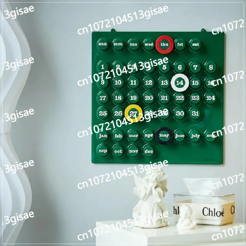 Home Decoration Calendar Decorations Ultra-thin Plastic Products - Chinese Version