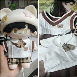 Dress-up Doll Cotton Doll Love and Deepspace Xavier Zayne Rafayel ralayo Sylus Cute Clothes 20cm Plush Doll Clothes Men's Clothe