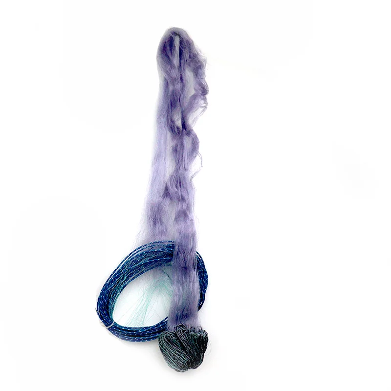 1.8m 30m single-layer fishnet Finland net bag drop net round net rope drop net high-strength fishing net stick fishing net.