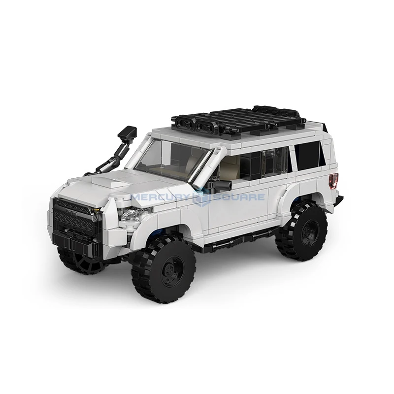 4Runner Cars MOC PB8809 Building Blocks Speed Transportation Off-road Vehicles Bricks Model High Tech Ideas Toy Gift Kids Aldult