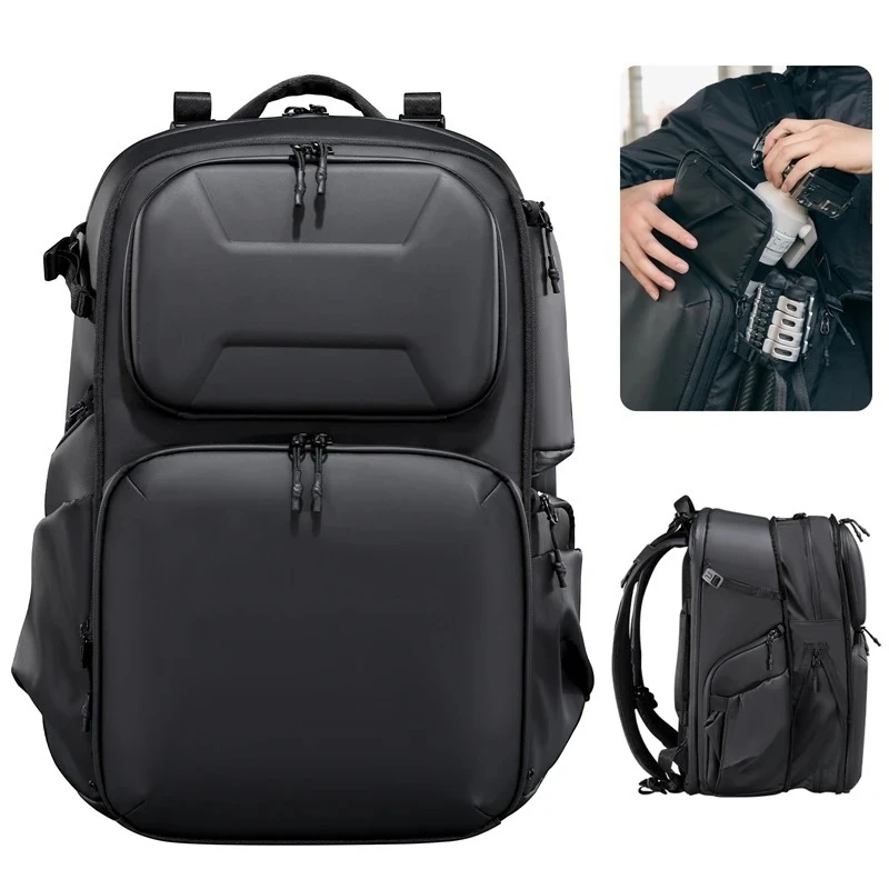 2025 hot sale BP10 Hardshell Backpack 35L Travel Large Capacity Storage Splash-proof Photography Bag Should
