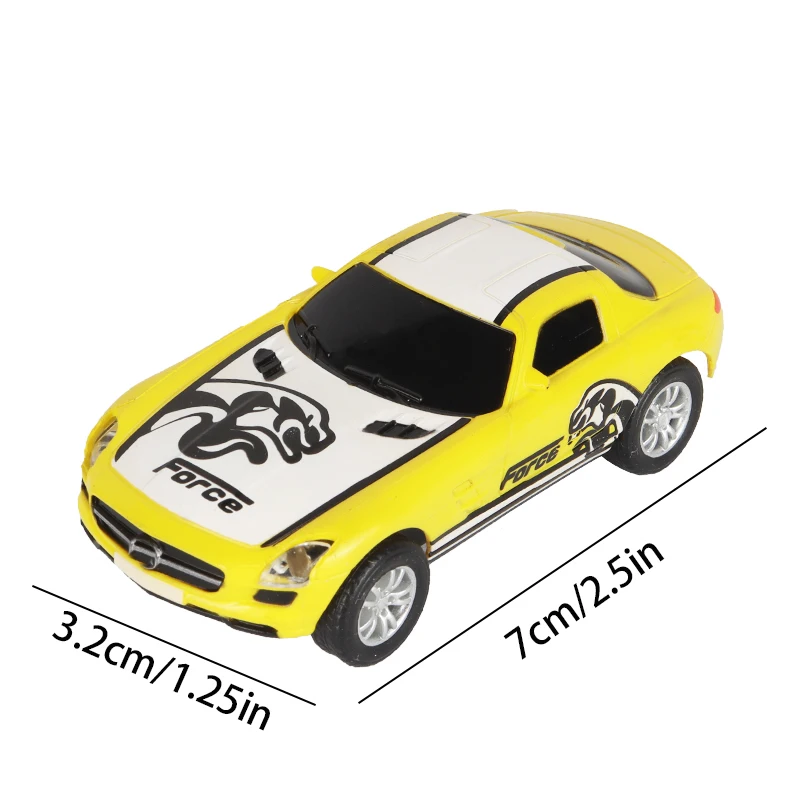 Analoges Slot-Auto für Carrera Go Scalextric 1 64 1/64 Elektro-Hochgeschwindigkeits-Rennstrecke im Maßstab 1:64 Polizei-Rennwagen Fahrzeugspielzeug
