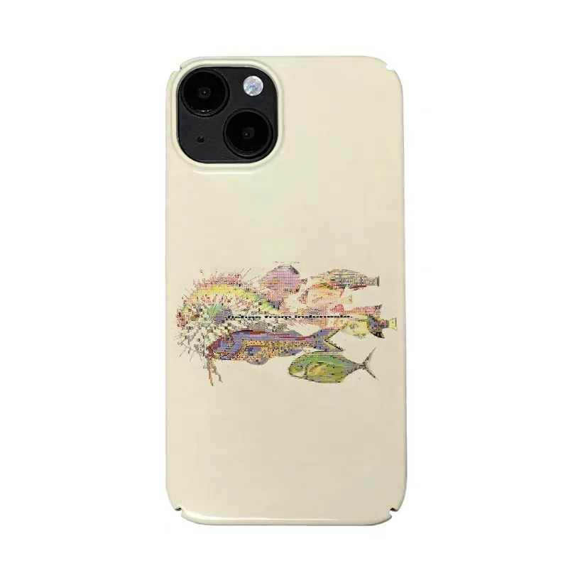

Ins Colorful Tropical Small Fish Case for IPHONE 17 16 ProMax 15 14 Plus 13 12 MINI 11 PRO 16Plus XR XS MAX Acrylic Phone Cover
