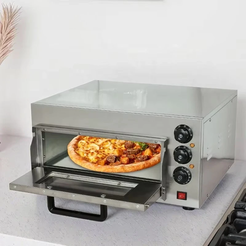 

High Quality Italian Model Home Restaurant Oven Commercial Grade Electric Pizza Oven 350°c Temperature Indicator New for Bakery