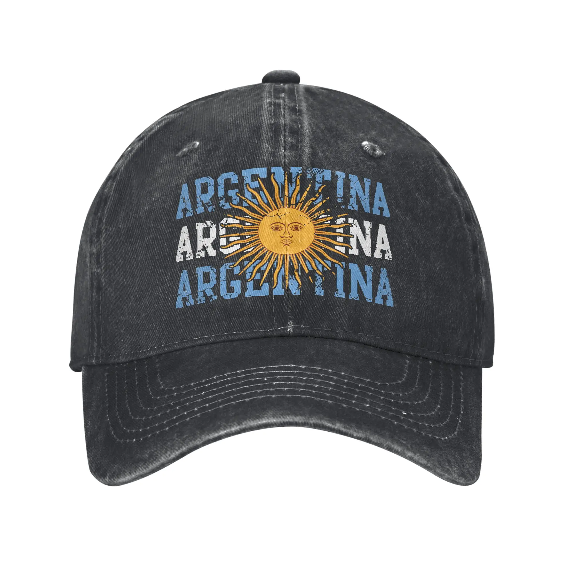Gorra de béisbol clásica ajustable para hombre y mujer, con diseño de Las Malvinas Argentina, para fútbol, merchandising