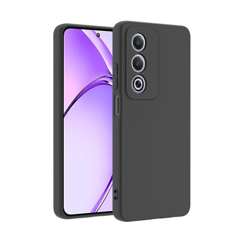 For OPPO A80 5G Case Slim Matte Black Soft TPU Phone Case For OPPO A80 CPH2639 Silicone Back Cover OPPO A 80 Funda Capa Carcasa