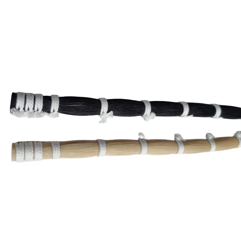 500g high quality Mongolian Horse Tail Hair Violin Bow hair (250g white+ 250g black)