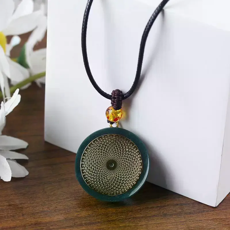 Fashion Women Inner Balance Metatron Crystal Orgonite Necklace High Quality Yoga Meditation Jewelry Gift