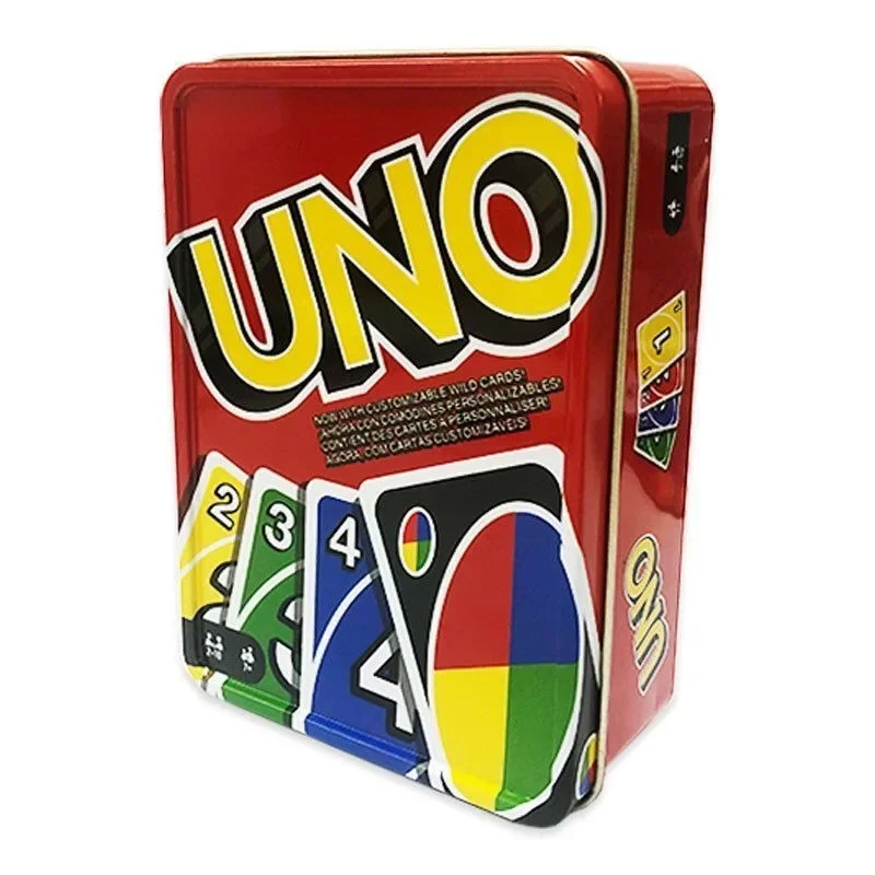 UNO-Jogos de Tabuleiro para Família, Cartas de Jogo, Noite, Diversão, Adequado para 2-10 Pessoas, Regras Especiais para Cada Jogador, Presentes para Crianças