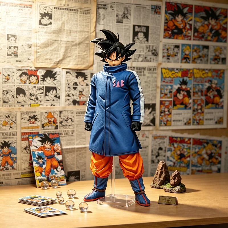 Dragon Ball Merchandise Vegeta & Goku Snow Suit Figure 28cm Exquisite Desktop Ornament Trendy Model Collectible For Anime Fans