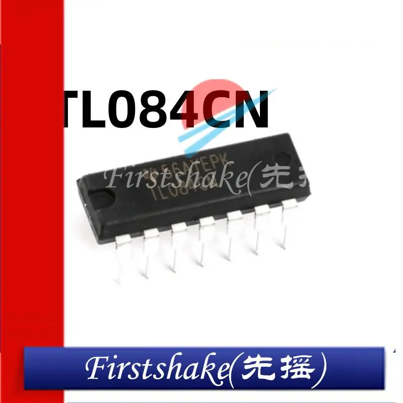 5Pcs New TL084 TL084CN DIP-14 Pin In-line Four-way Operational Amplifier JFET Linear Buffer