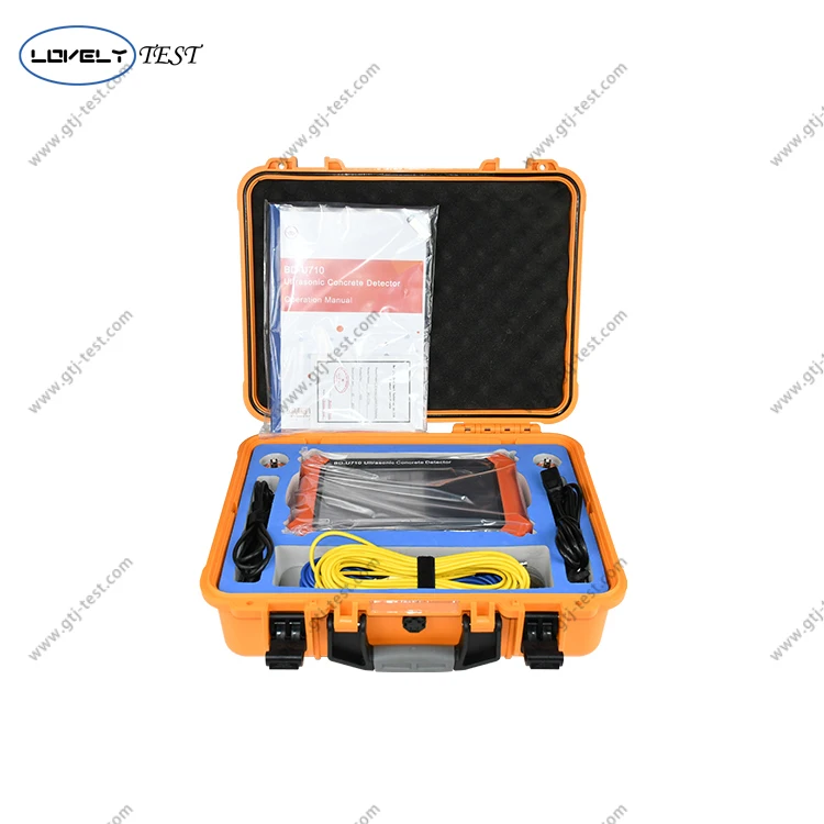 U710 Non-Metallic Ultrasonic Detector Ultrasonic Testing Equipment for Concrete