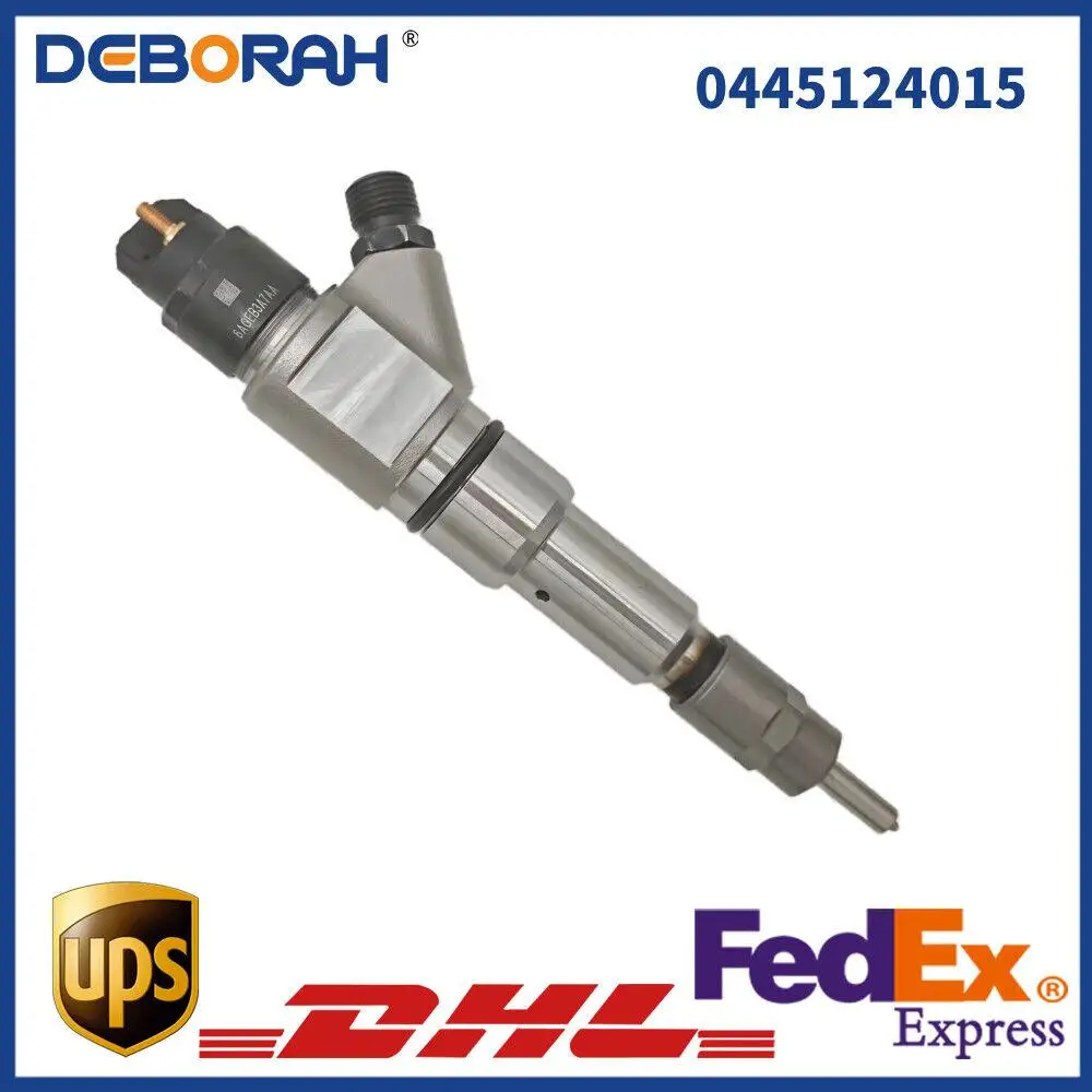 0445124015 Common Rail Diesel Common Rail Fuel Injector For IVECO HOLLAND