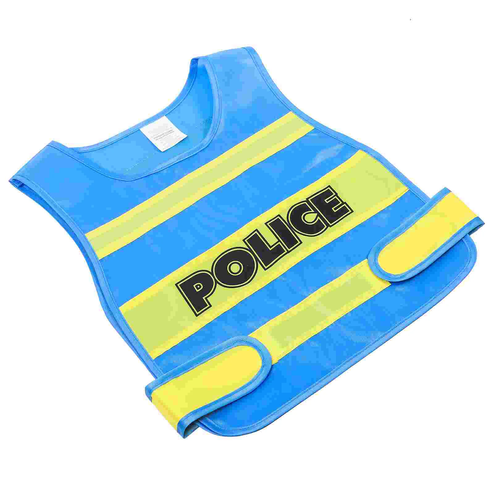 

Makeup Costume Props Police Child Vest for Boys Toddler Fabric Children Cosplay