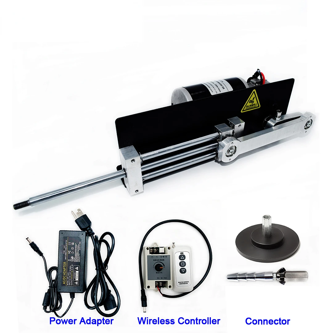 Reciprocating Linear Actuator Stroke 88mm 24V 260RPM 40W High Thrust Low Noise Free Connector Speed Regulator