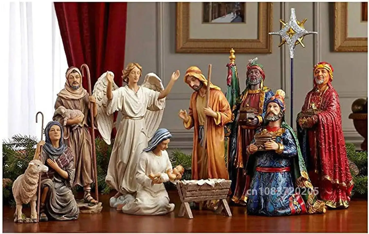 

Resin Christmas Tree Crafts Christmas Decoration Christmas Crafts Decoration Christmas Angel Three Kings Gifts Magi Wise Men