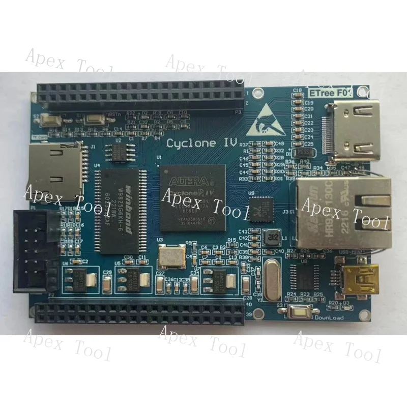 FPGA Development Board SDRAM Gigabit Network USB Virtual Serial Port HDMI Cyclone IV