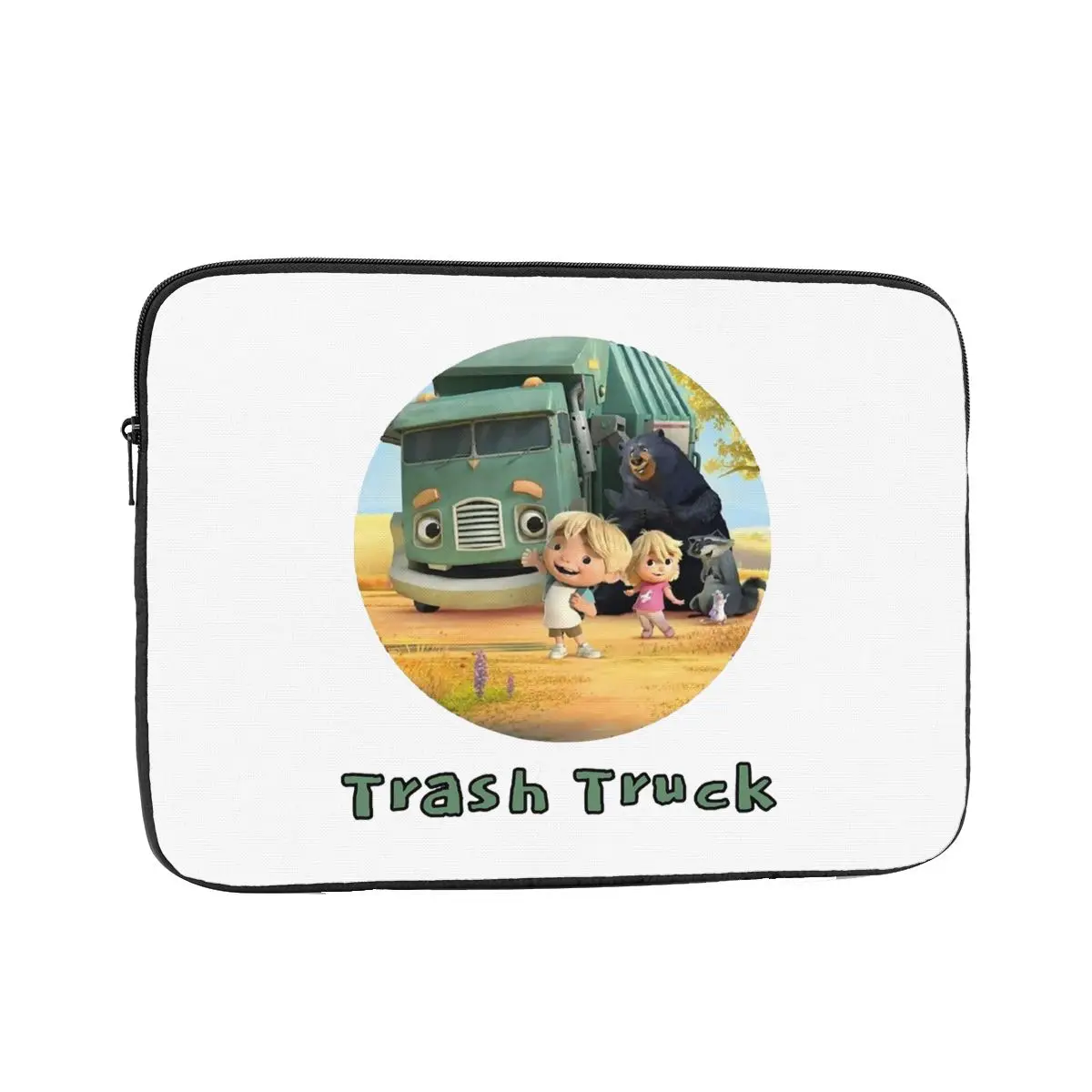 

Trash Truck Animation Laptop Sleeve Cover Bag 10 12 13 15 17 Inch Notebook Bag Sleeve Tablet Shockproof Case Bag