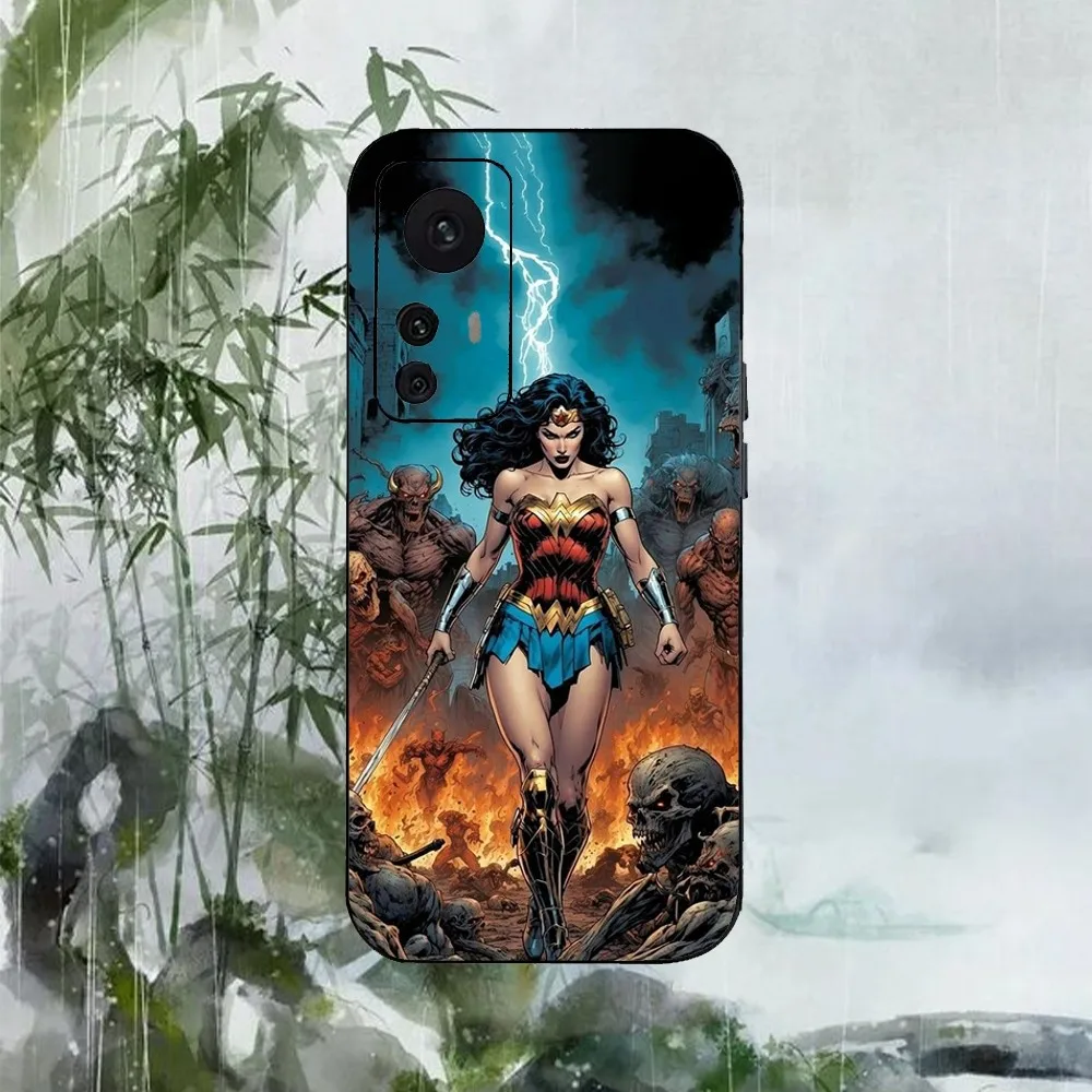 W-Wonders W-Womans Hero Phone Case For Xiaomi 11 Redmi Note 11 5G 8T 9A 9 10T Note8Pro Note9 12SUltra Black Case