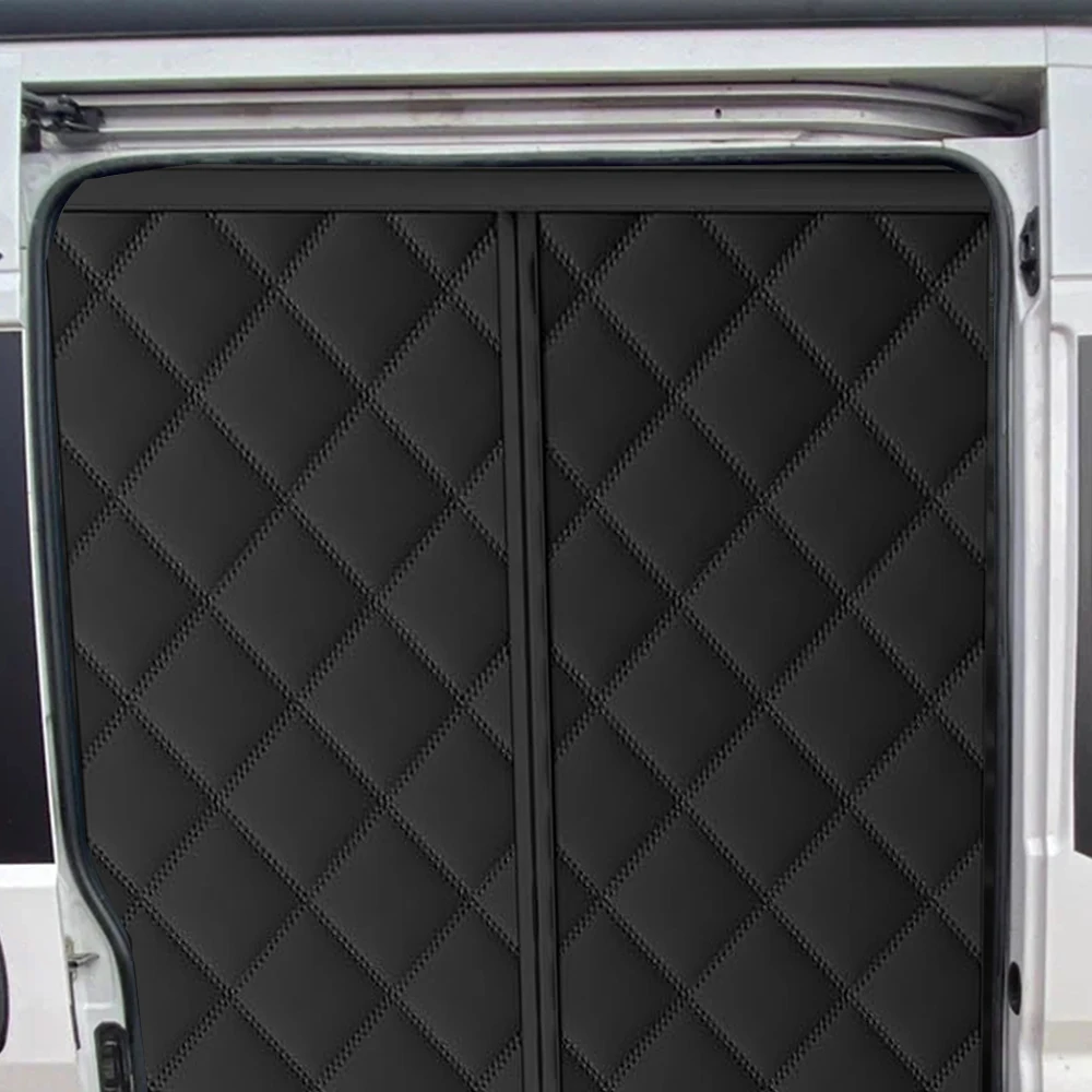 Magnetic Double Door Curtain Winter Windproof Thermal Protection For Fiat Ducato Peugeot Boxer Citroen Relay Camper Van RV Door