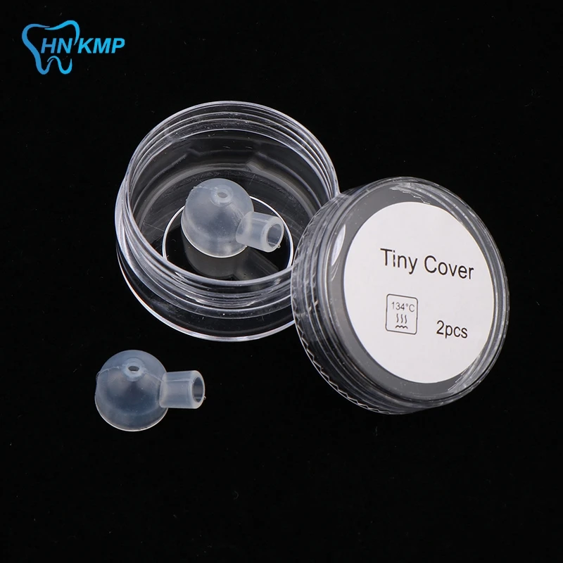 2pcs Dental Tiny Cover For Aluminum Oxide Air Abrasion Micro Blaster Sandblaster Powder Dust Proof Cap 135℃ Autoclave