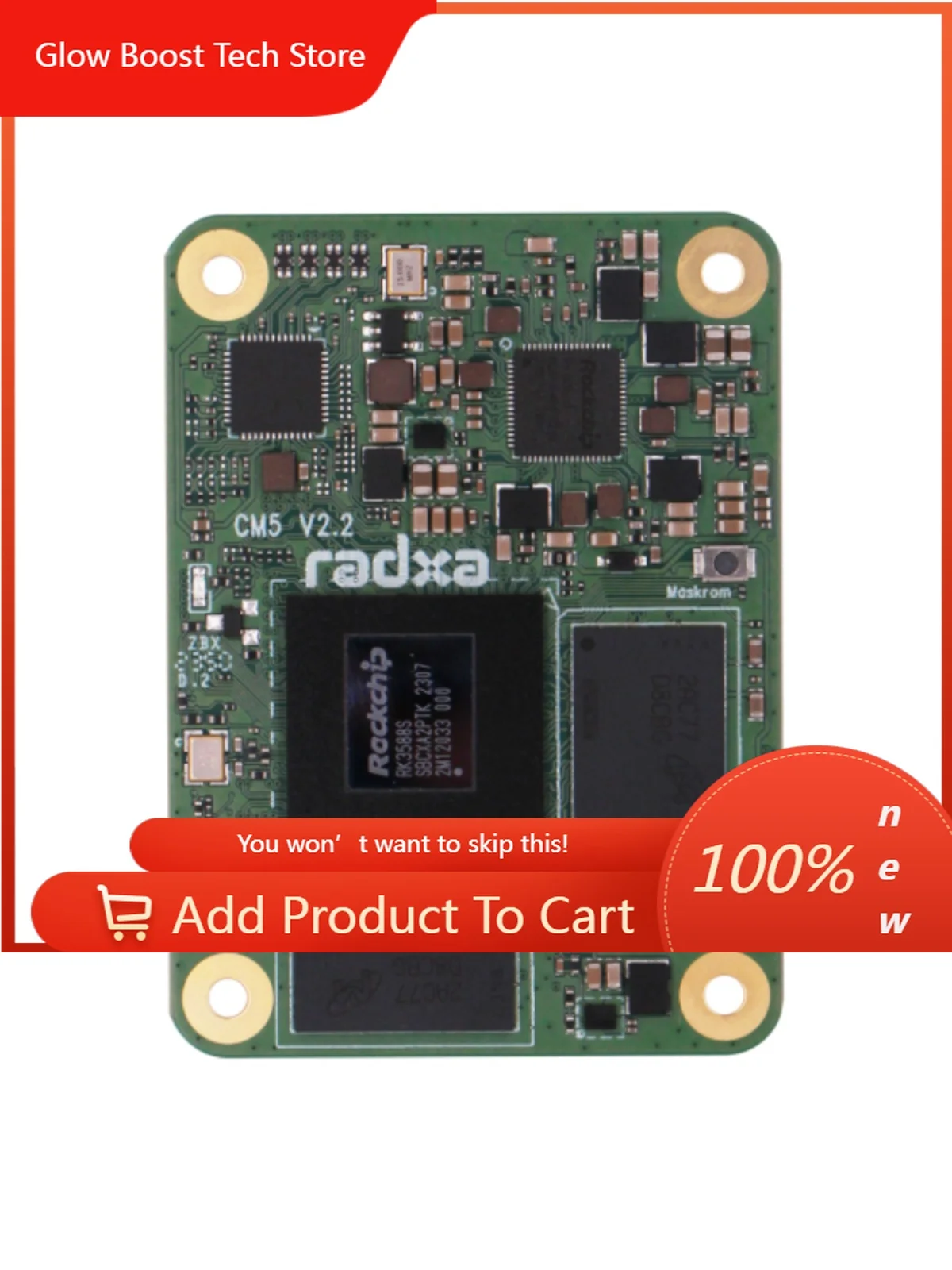 

Модуль вычислений NYRadxa CM5 RK3588S с восьмиядерным процессором, совместимый с Raspberry Pi, замена основной платы