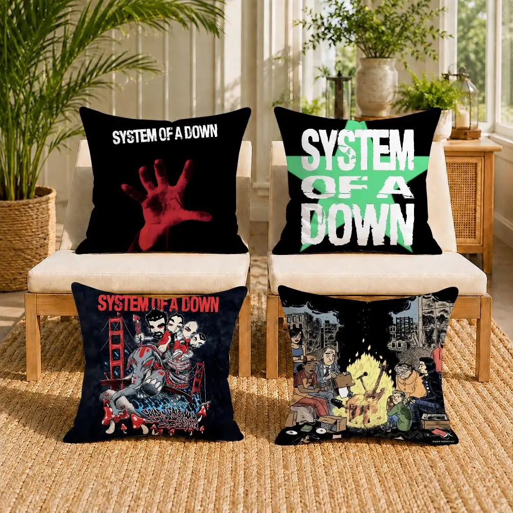 S-System Of A D-Down Cushion Cover Breathable Short Plush Pillow Case Wrinkle-Resistant Machine-Washable For Easy Care