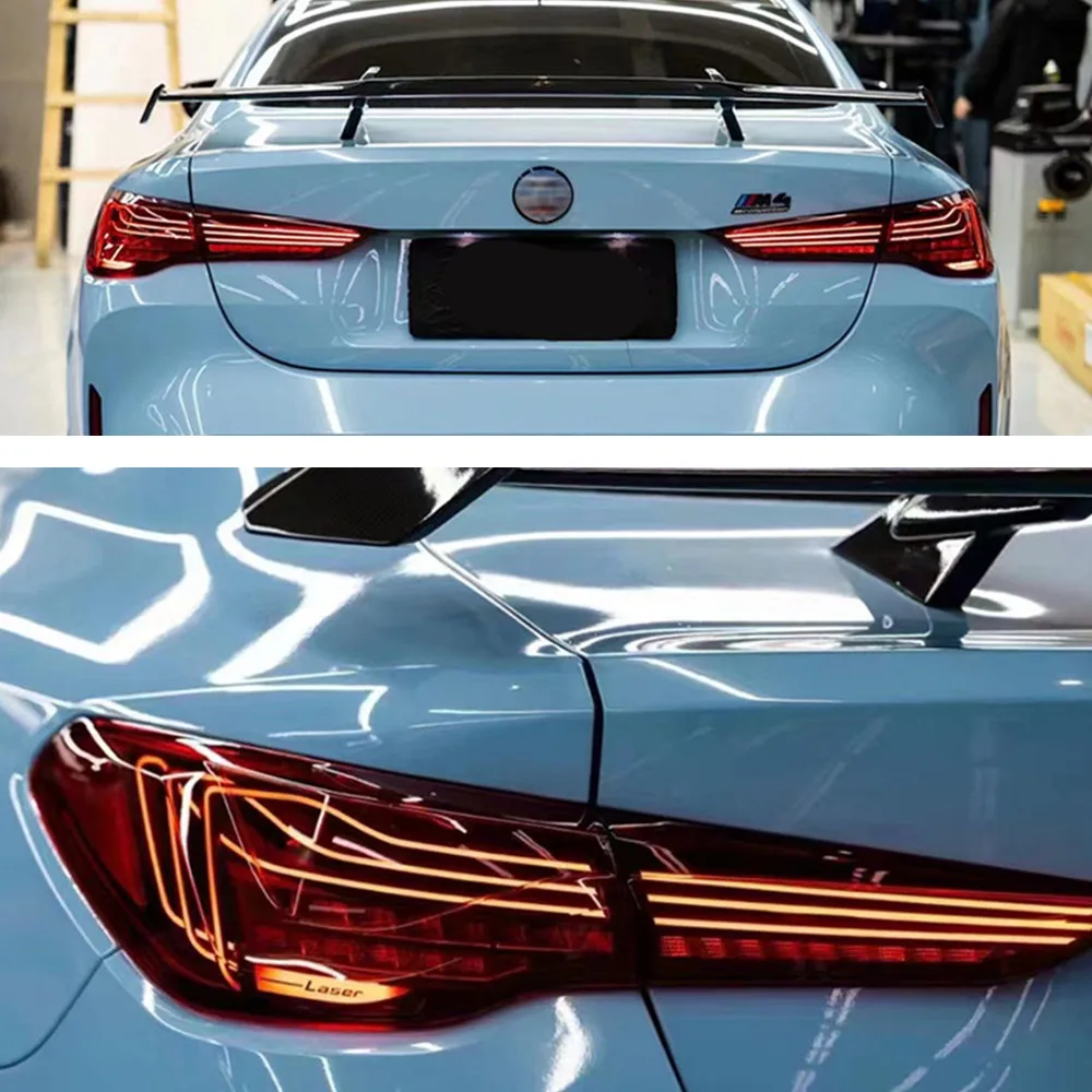 LED Taillights For BMW G22 G23 G26 G82 M4 CSL 4 Series Rear Tail Light Turn Signal Lamp Car Accessories