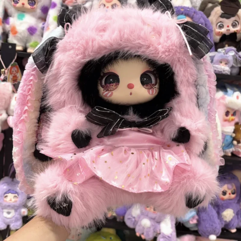 طفل جديد ثلاثة ليلا 600% V3 الحلوى ماستر هريرة صندوق أعمى لطيف أفخم دمية صندوق غامض اللعب أفخم قلادة هدية الهالوين