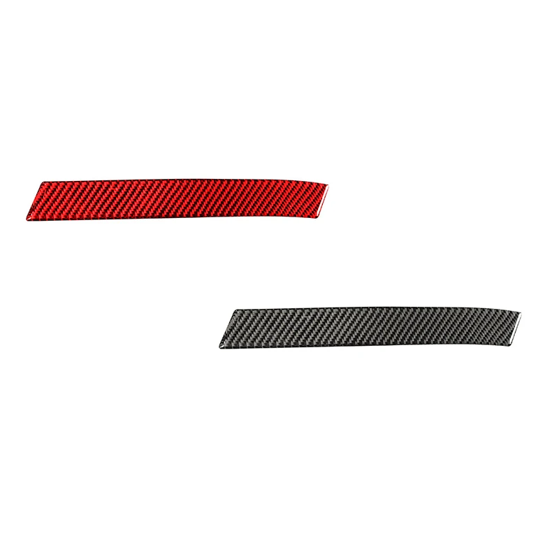 Car Interior For Nissan 350Z 2006-2009 Soft Carbon Fiber Co-Pilot Inside Door Pull Handle Decoration Sticker Auto Accessories