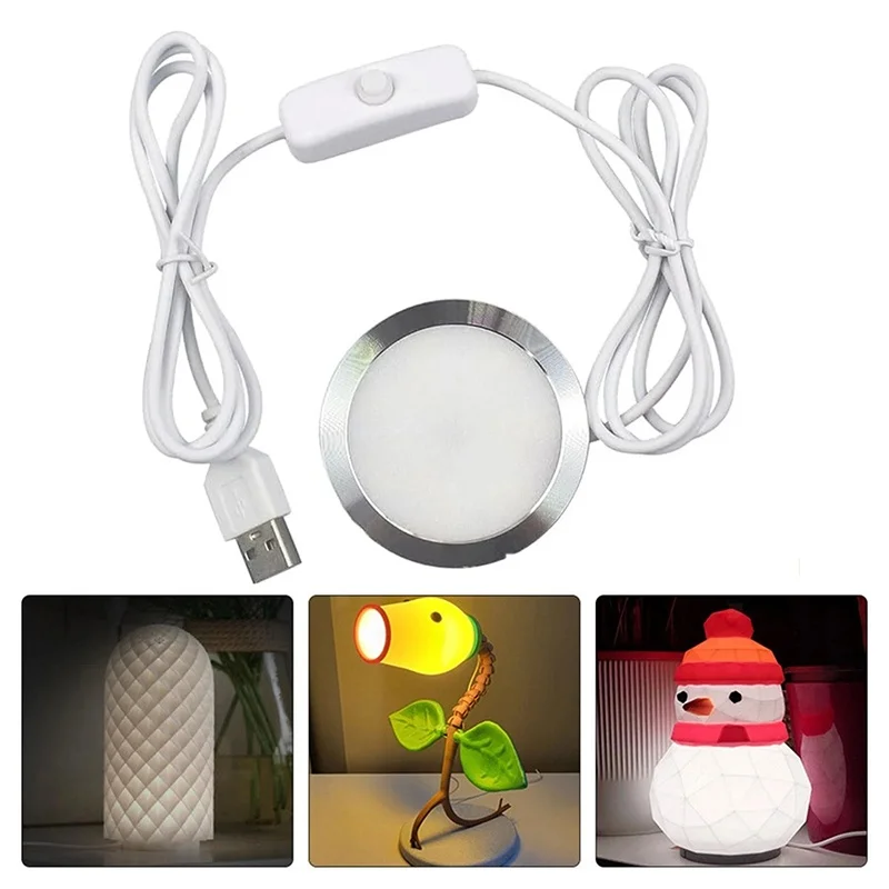 Adjustable Light Kit 001 For Bambu Lab Led Lamp Shell Kit 001 Led Light Hardware Bambulab Parts DIY Model 3D Printer Accessories