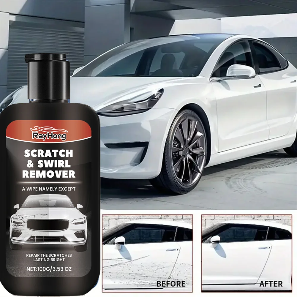 Car Scratch Repair & Polishing Wax - Easy Touch-Up Paint Restoration for All Vehicles