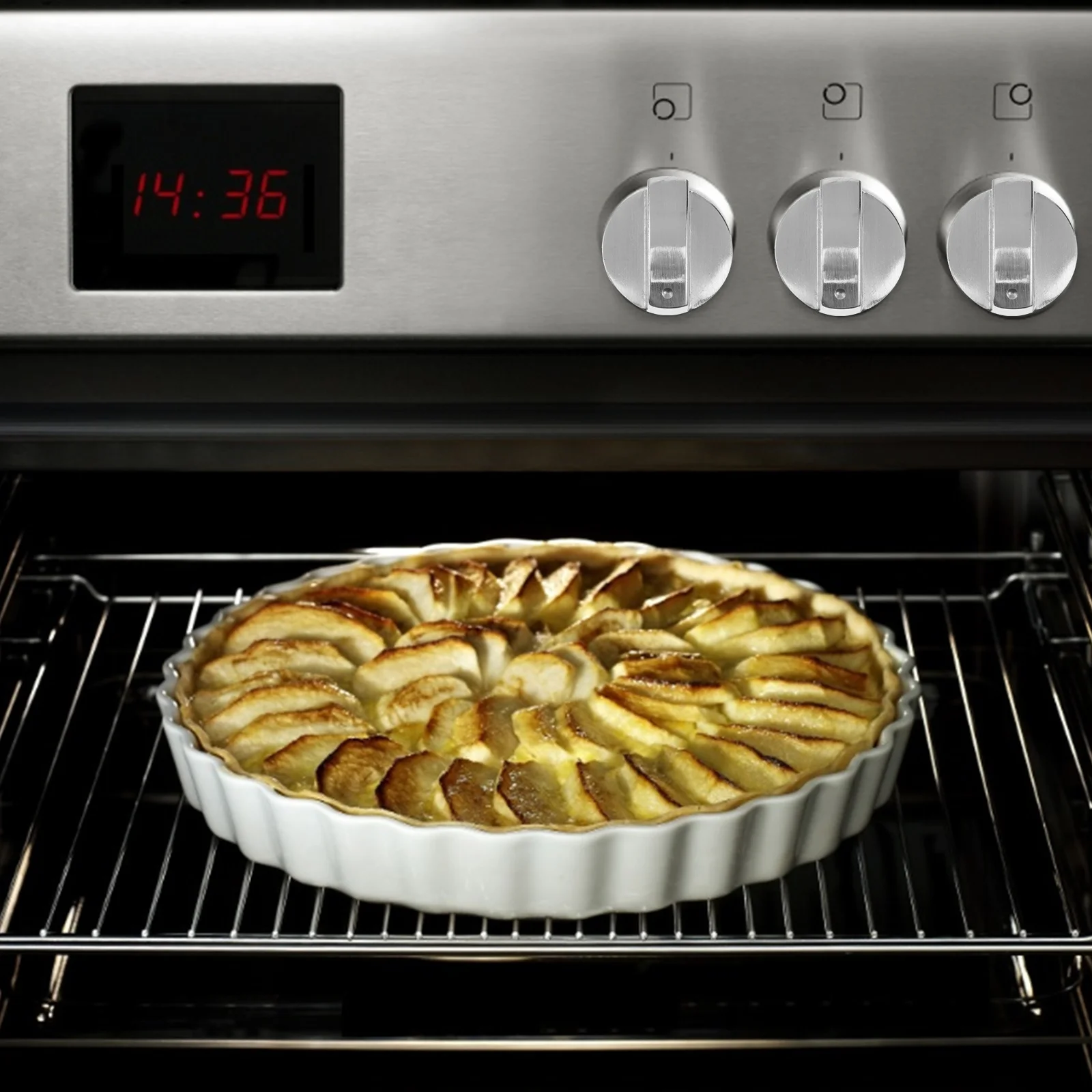 

6 PCS Cooking Gas Stove Switch Knob Color Universal Knobs Cooktop Direct Mounting Replacements Control