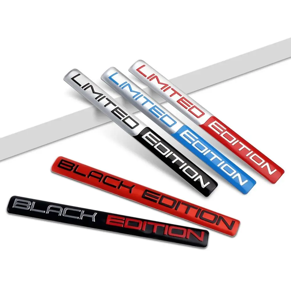 ملصقات سيارة ألومنيوم ثلاثية الأبعاد إصدار محدود ، تصميم سيارة ، لصق ، أودي ، هوندا ، أوبل ، تويوتا ، مرسيدس ، مازدا