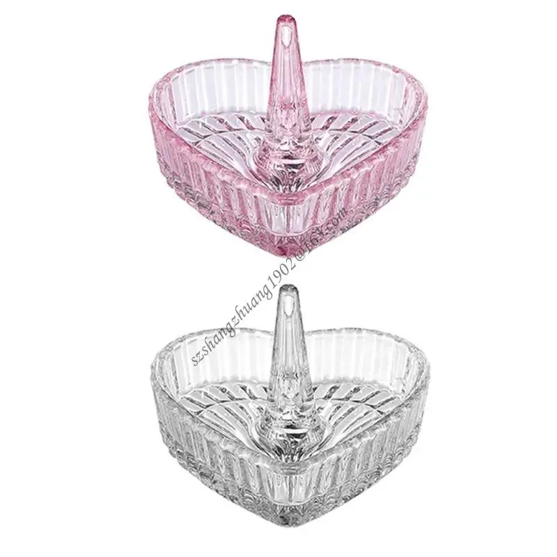 

Q6RB Ring Holder Tray for Jewelry Trinket Display Festival Gifts for Teen