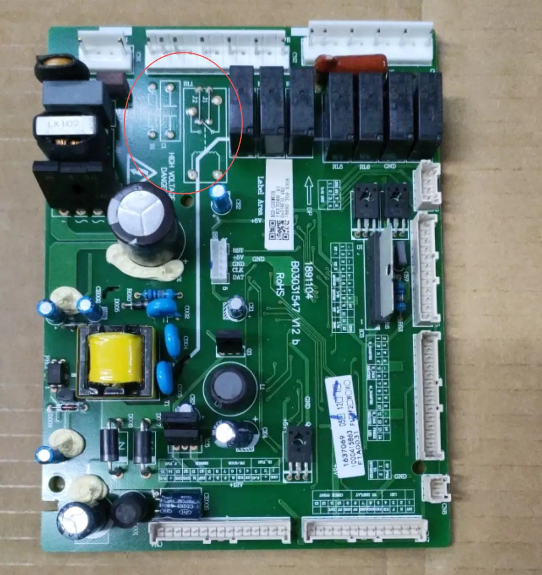 

New Hisense refrigerator freezer control board circuit board BCD-535WPEZR/HC4(H) 1909349 B03400278 1891104 B03031547