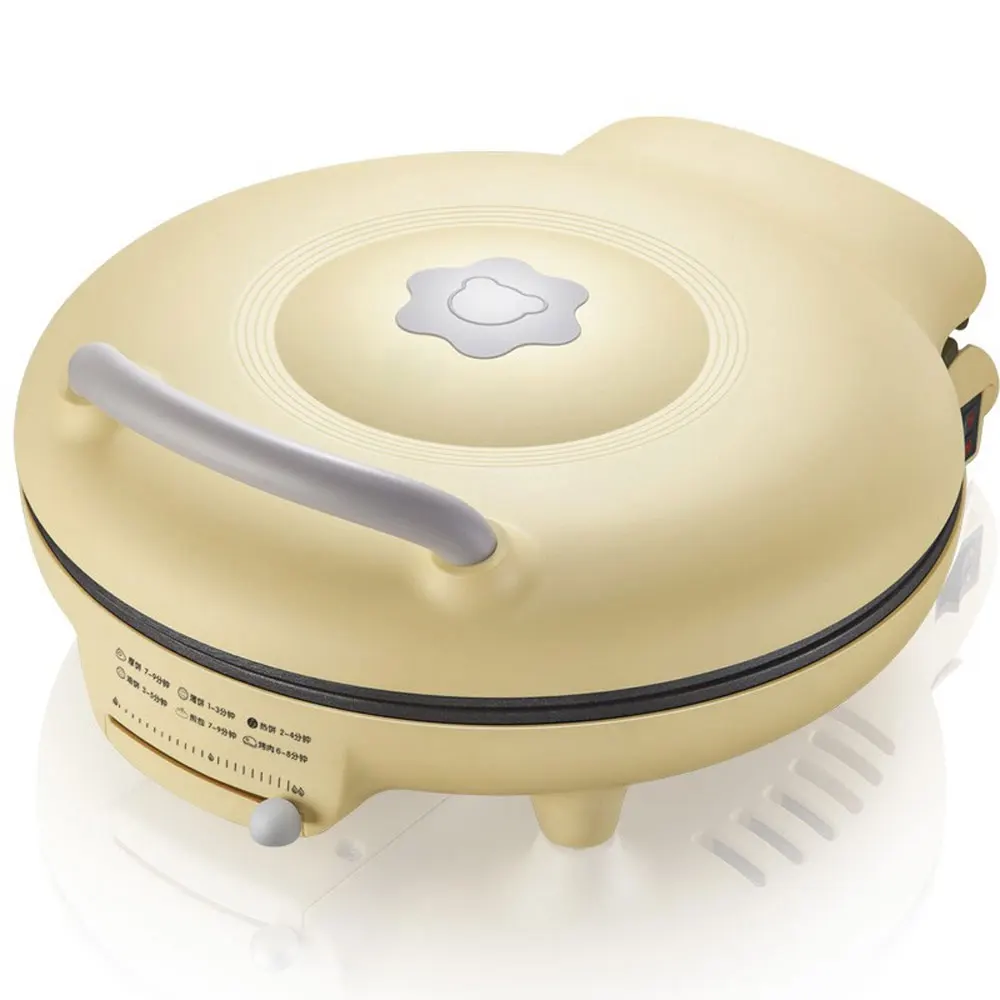 Version 2025, doppelseitige Heizung, Backform, elektrischer Crêpes-Maker, Multikocher, Pfanne, Pfannkuchen, Backen, Grill, Padella Elettrica