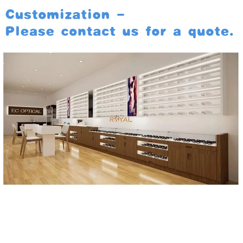 

custom.Furniture Sunglasses Store Optical Frame showcase Optic Display Table