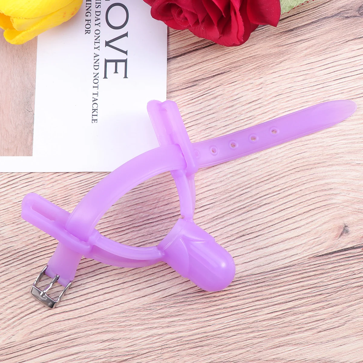 واقي إصبع الطفل مضاد للعض، غطاء إصبع الإبهام، عضاضة من السيليكون الآمن لمدة 6 أشهر بالإضافة إلى أرجواني #4