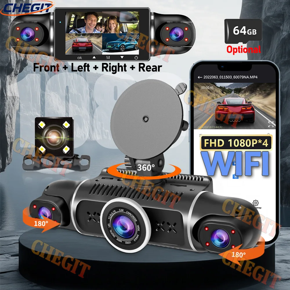 4*1080P 360 Degree … - image