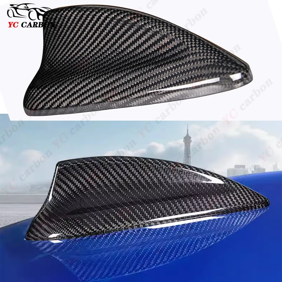 

A ntenna cover For BMW 2 3 4 5 serie F22 F30 F34 F32 G20 G30 Carbon fiber antenna cover shark fin signal cover decorative cover