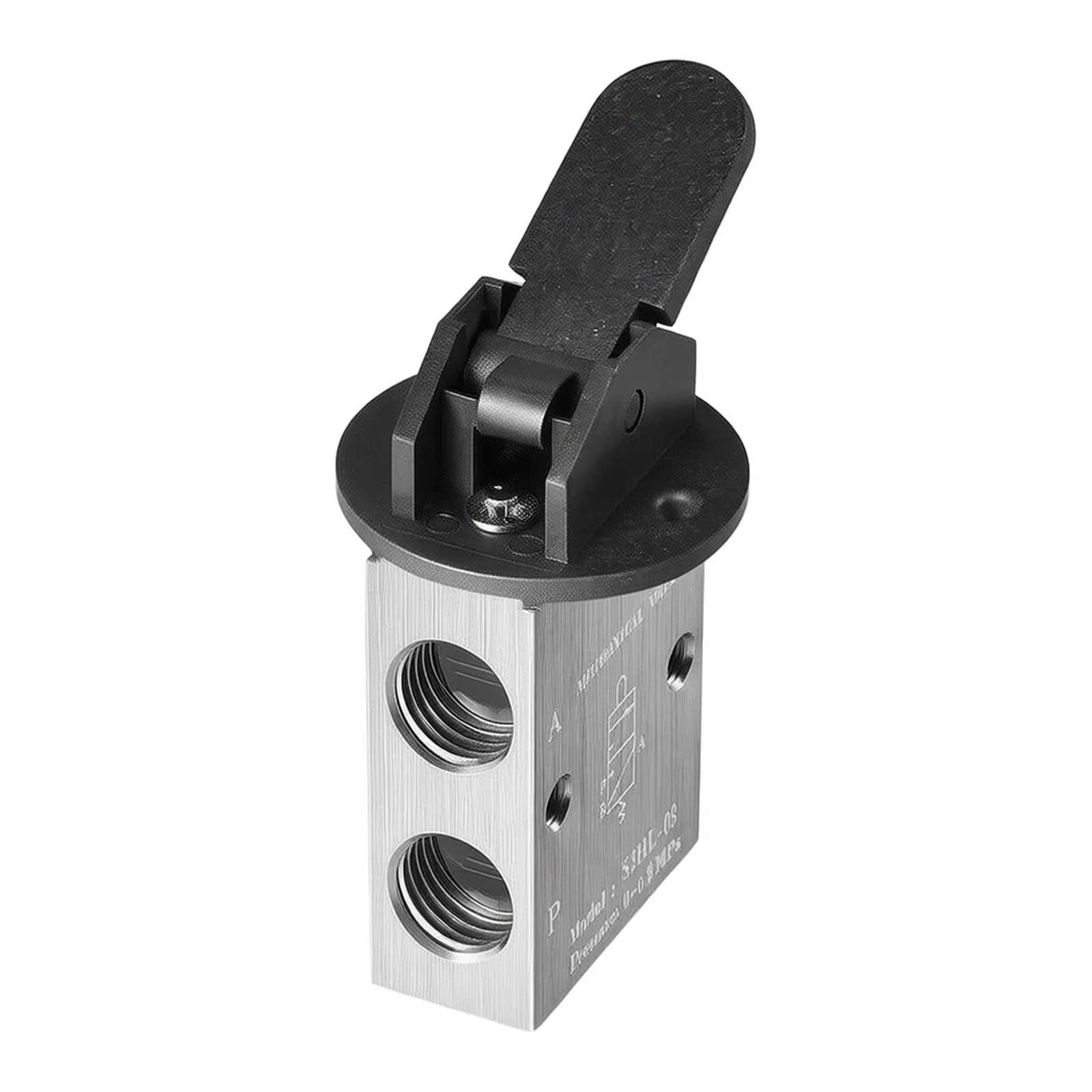 Aluminum S3HL-08 For 2 Position 3 Way for Pneumatic Valve with 1/4 Thread for Controlling Small Cylinders and Devices