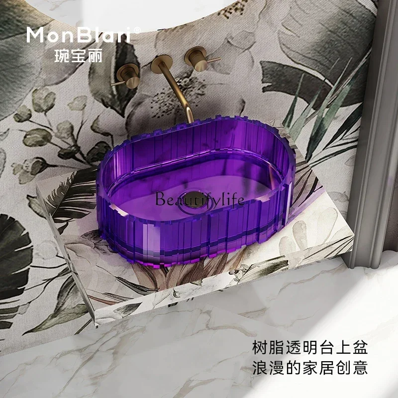 

yj15 New independent B & B hotel high luxury transparent platform MR-TA8851