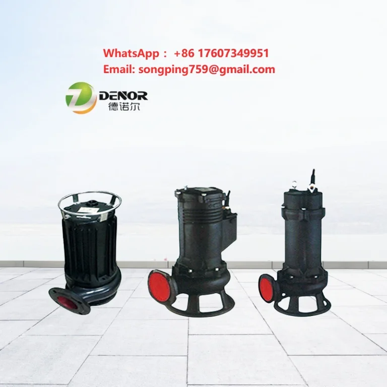 River Sand Submersible Sewage Suction Pump Electric Marine Submersible Sewage Cutting Pump Wq