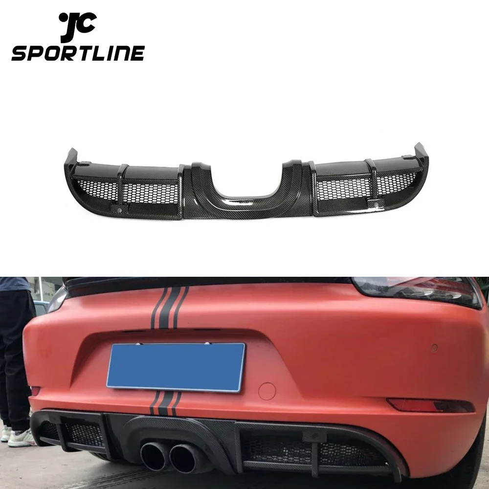 

Carbon Fiber Rear Bumper Diffuser for Porsche 718 Boxster Cayman 2016-2018