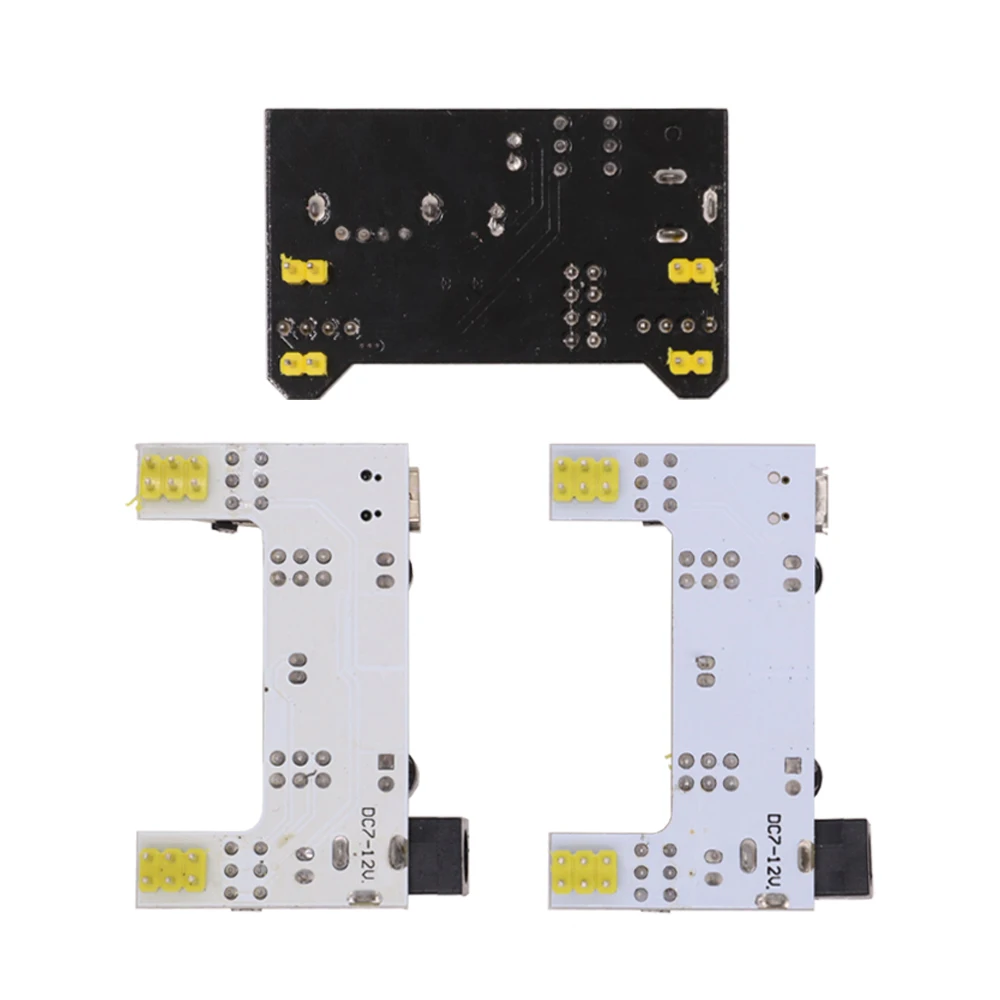 MB102 Mini Micro USB Interface Breadboard Power Supply Module MB-102 Module For Arduino DIY Kit White DC 7-12V 2 Channel Board