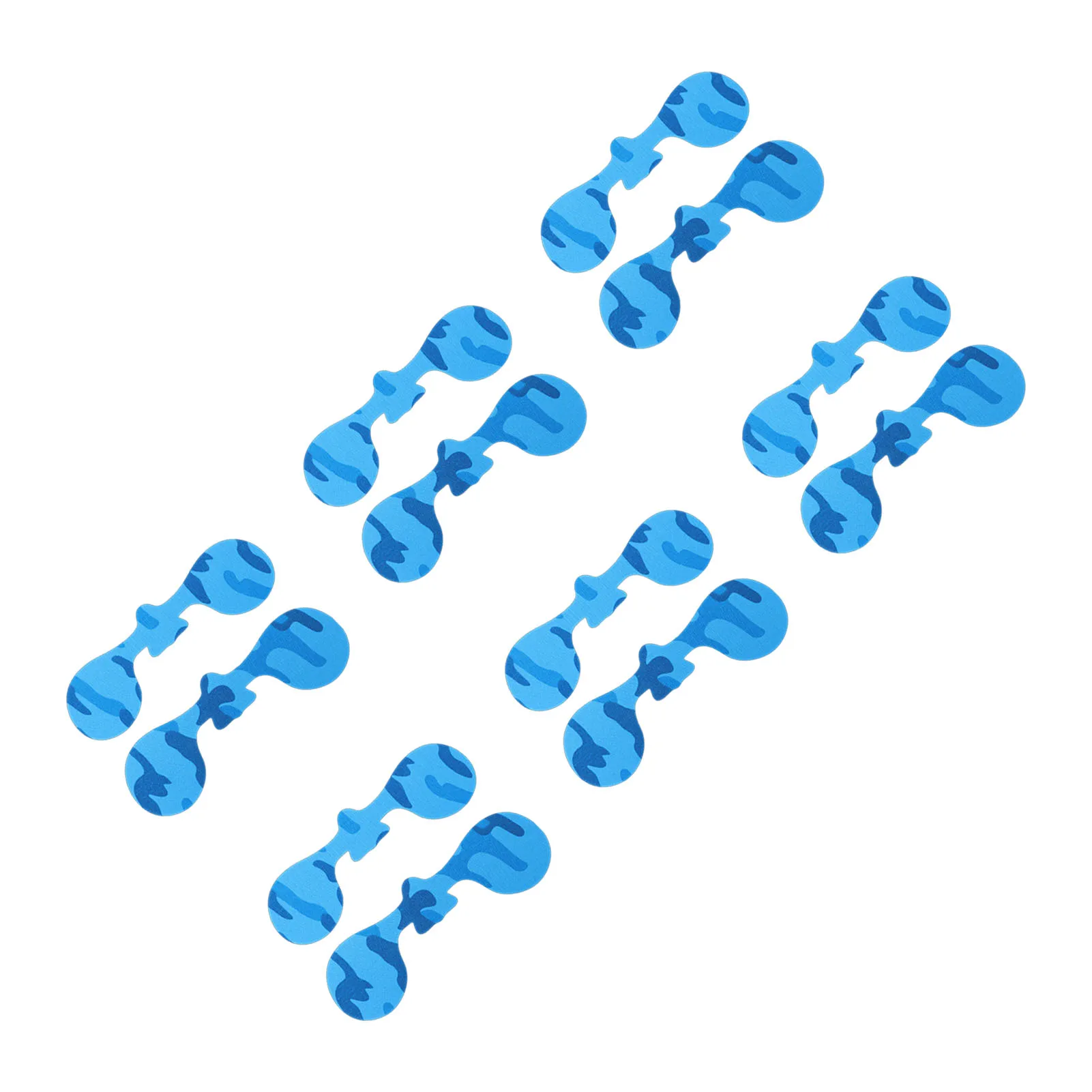 

Antifreeze Face Patches for Men Women Breathable Face Stickers Covers Pre Cut for Cold Weather Blue Skiing Face Stickers