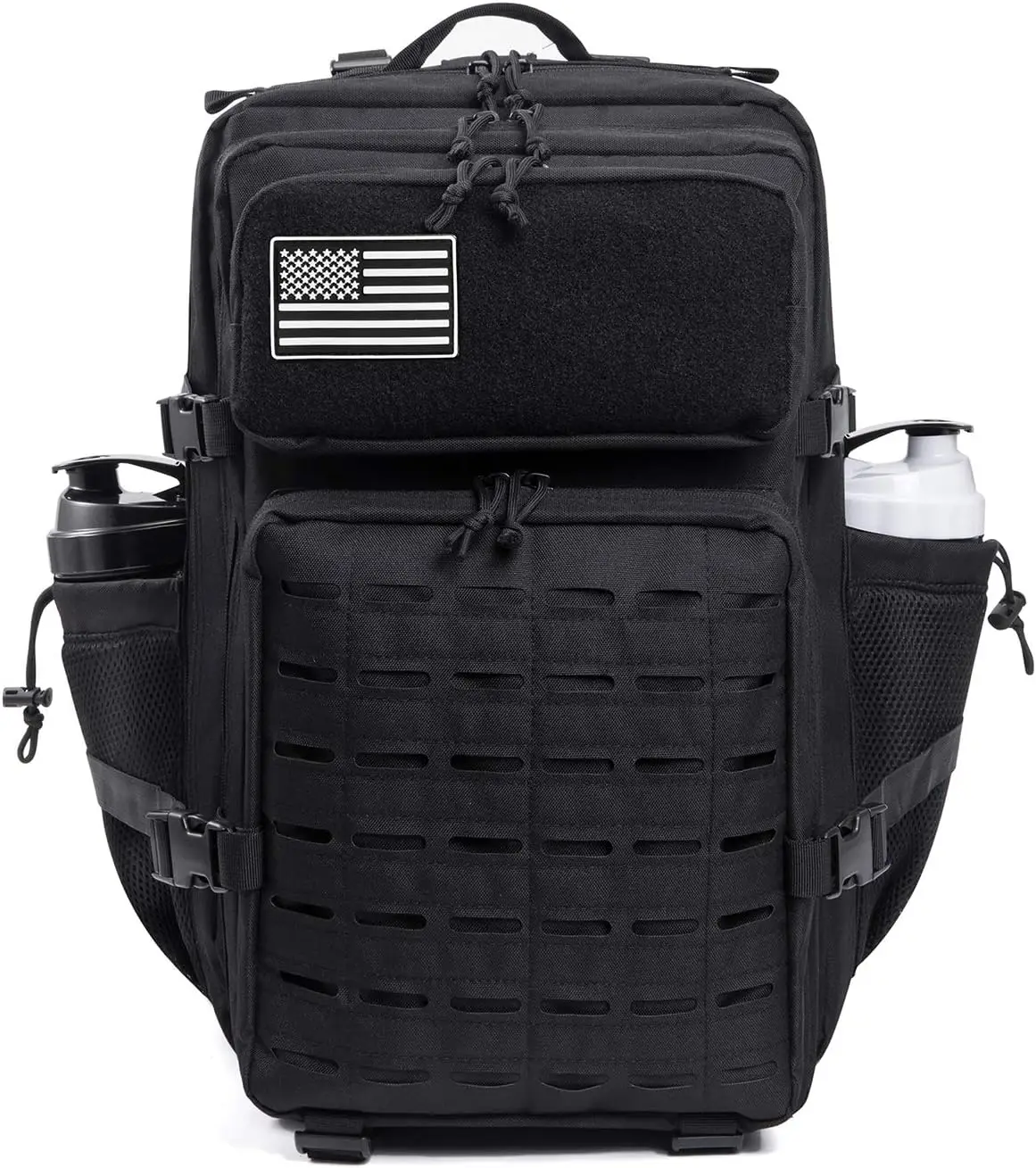 

45L Military Tactical Backpack with MOLLE System, Waterproof & Durable for Hiking, Camping, and Outdoor Adventures