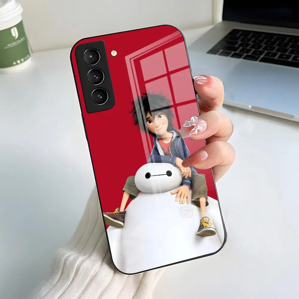 

Чехол для телефона Anime Big H-Hero6 для Samsung A56 A36 A26 A16 A15 A25 A35 A55 A14 A34 A24 A54 Стеклянный чехол